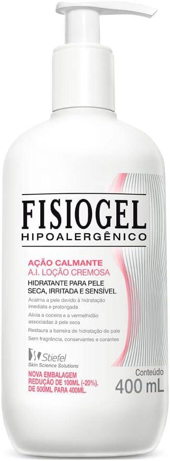 Fisiogel - Loção Hidratante Corporal A.I. Ação Calmante - 400ml
