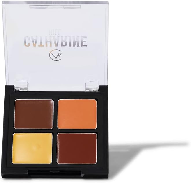 Catharine Hill Kit Corretivo Cremoso 1025/7 Pele Escura 8g Camuflagem Cremosa Alta Cobertura Fórmula Cremosa