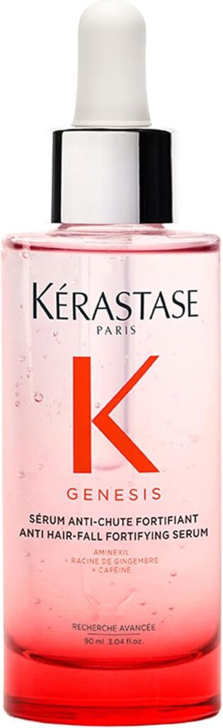 Kérastase Genesis Sérum Anti-Chute Fortifiant, Tratamento Diário Antiqueda para Cabelos Enfraquecidos com Aminexil, Raiz de Gengibre e Cafeína, Reduz a Queda e Fortalece a Fibra 90ml
4,7 4,7 de 5 estrelas (8.107) | Pesquisar nesta página