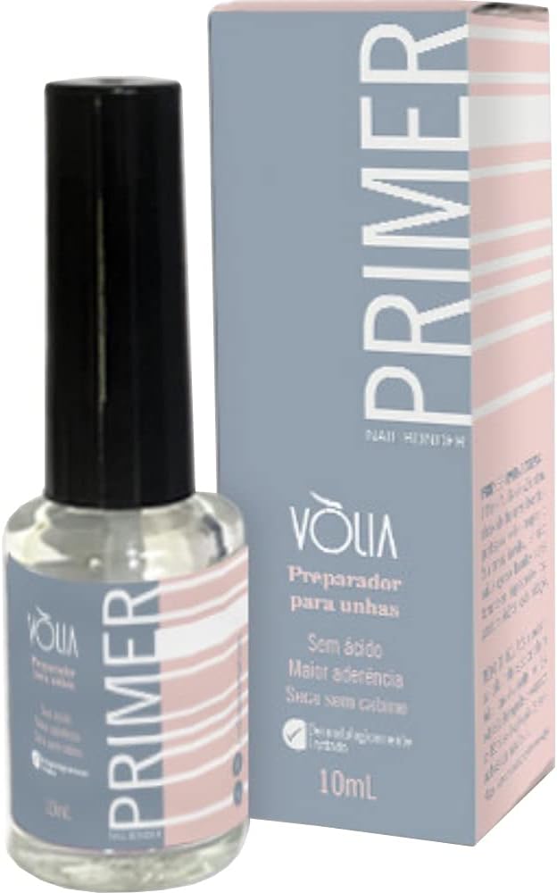 Primer Nail Bonder Vòlia Preparador Unhas Sem Ácido 10ml
